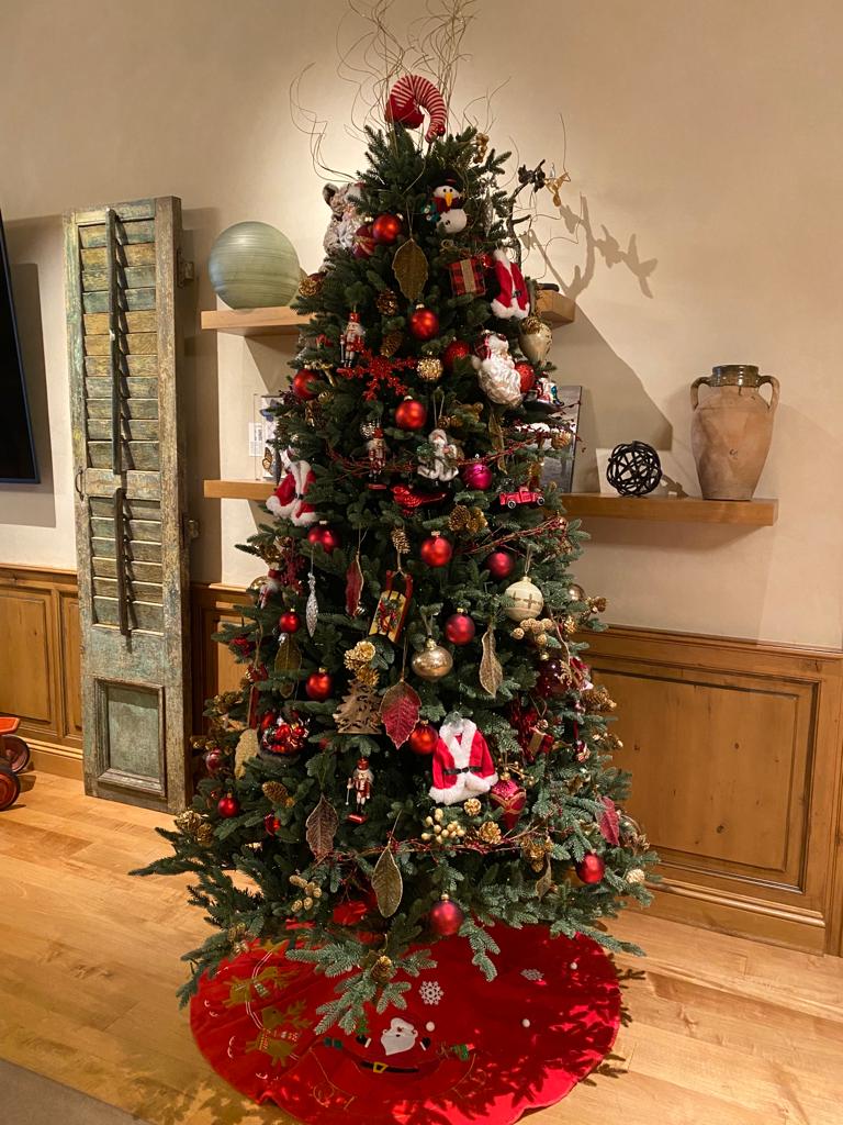 Custom Christmas tree decoration in Beaver Creek